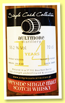 Aultmore 14 yo 2006/2020 (55.2%, Single Cask Collection, 1st fill bourbon, cask #306878, 209 bottles) Aultmore 14 yo 2006/2020 (55.2%, Single Cask Collection, 1st fill bourbon, cask #306878, 209 bottles)