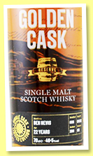 Ben Nevis 22 yo 1996/2018 (46.5%, Golden Cask, cask CM 252, 150 bottles)