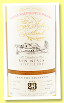 Ben Nevis 23 yo 1996/2020 (48.9%, The Single Malts of Scotland, hogshead, cask #1641, 280 bottles)