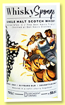 Ben Nevis 23 yo 1997/2021 (55%, WhiskySponge, Edition 22C, refill sherry hogshead, 203 bottles)