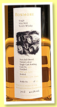 Bowmore 1966/2002 (42.3%, Duncan Taylor for Whiskyfreunde Essenheim, cask #3305, 120 bottles) Bowmore 1966/2002 (42.3%, Duncan Taylor for Whiskyfreunde Essenheim, cask #3305, 120 bottles)