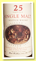 Bowmore 25 yo 1965/1990 (43%, Hart Bros. for Auxil France) Bowmore 25 yo 1965/1990 (43%, Hart Bros. for Auxil France)