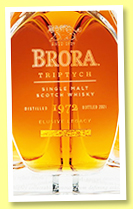 Brora 1972/2021 'Triptych – Elusive Legacy' (42.8%, OB, 300 bottles) Brora 1972/2021 'Triptych – Elusive Legacy' (42.8%, OB, 300 bottles)