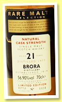 Brora 21 yo 1977/1998 (56.9%, Rare Malts) Brora 21 yo 1977/1998 (56.9%, Rare Malts)