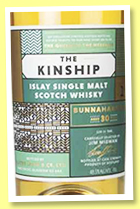 Bunnahabhain 30 yo (48.5%, Hunter Laing, The Kinship, Feis Ile 2019, 560 bottles) 