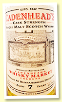 Bunnahabhain 7 yo 2013/2020 (57.5%, Cadenhead for Whisky Market Cologne, bourbon barrel, 234 bottles) Bunnahabhain 7 yo 2013/2020 (57.5%, Cadenhead for Whisky Market Cologne, bourbon barrel, 234 bottles)
