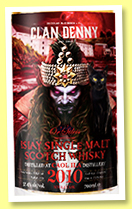 Caol Ila 10 yo 2010/2020 (57.4%, Clan Denny for Or Sileis, 'The Devil and the Black Cat') 