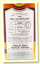 Caol Ila 15 yo 2005/2021 (57.5%, Gordon & MacPhail Connoisseur's Choice for The Whisky Exchange, cask #301507, refill sherry hogshead, 266 bottles) Caol Ila 15 yo 2005/2021 (57.5%, Gordon & MacPhail Connoisseur's Choice for The Whisky Exchange, cask #301507, refill sherry hogshead, 266 bottles)
