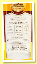 Caol Ila 2005/2021 (57.5%, Gordon & MacPhail, Connoisseurs Choice for The Whisky Exchange, refill sherry hogshead, cask #301507, 266 bottles) 