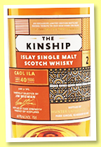 Caol Ila 40 yo (44.9%, Hunter Laing, The Kinship Edition No.2, refill American hogshead, 2019) Caol Ila 40 yo (44.9%, Hunter Laing, The Kinship Edition No.2, refill American hogshead, 2019)