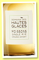 Domaine des Hautes Glaces 'Moissons Single Rye' (44.8%, OB, France, +/-2020) Domaine des Hautes Glaces 'Moissons Single Rye' (44.8%, OB, France, +/-2020)