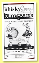 Equilibrium 10 yo (52%, WhiskySponge, single malt, 2021) Equilibrium 10 yo (52%, WhiskySponge, single malt, 2021)