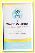 Girvan 29 yo 1991/2020 (56.5%, Watt Whisky, bourbon barrel) Girvan 29 yo 1991/2020 (56.5%, Watt Whisky, bourbon barrel)