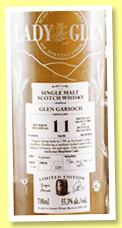 Glen Garioch 11 yo 2008/2020 (55.3%, Lady of the Glen, bourbon hogshead, cask #3194, 320 bottles) Glen Garioch 11 yo 2008/2020 (55.3%, Lady of the Glen, bourbon hogshead, cask #3194, 320 bottles)