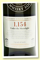 Glenfarclas 40 Year Old (43.4%, Scotch Malt Whisky Society, #1.154 'Under the Moonlight', refill hogshead, 61 bottles) Glenfarclas 40 Year Old (43.4%, Scotch Malt Whisky Society, #1.154 'Under the Moonlight', refill hogshead, 61 bottles)