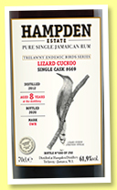 Hampden 8 yo 'OWH' (61.9%, OB for Whisky Live Singapore 2021, Jamaica, cask #669, 2020)
