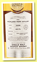 Highland Park 14 yo 2006/2020 (60.1%, Gordon & MacPhail, Connoisseurs Choice, refill sherry puncheon, cask #4269, 588 bottles) Highland Park 14 yo 2006/2020 (60.1%, Gordon & MacPhail, Connoisseurs Choice, refill sherry puncheon, cask #4269, 588 bottles)