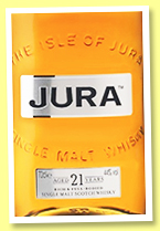 Isle of Jura 21 yo (44%, OB, +/-2016) Isle of Jura 21 yo (44%, OB, +/-2016)