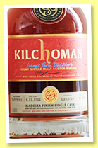 Kilchoman 8 yo 2011/2019 (56.3%, OB, for Mizunara Hong Kong, Madeira finish, cask #767) Kilchoman 8 yo 2011/2019 (56.3%, OB, for Mizunara Hong Kong, Madeira finish, cask #767)