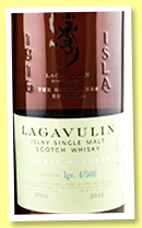 Lagavulin 2003/2019 'Distillers Edition' (43%, OB, lgv 4/508) Lagavulin 2003/2019 'Distillers Edition' (43%, OB, lgv 4/508)