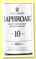 Laphroaig 10 yo (40%, OB, +/-2020) Laphroaig 10 yo (40%, OB, +/-2020)