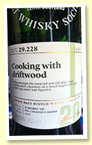 Laphroaig 20 yo 1996 (50.9%, Scotch Malt Whisky Society #29.228 'Cooking with driftwood', refill hogshead, 245 bottles) Laphroaig 20 yo 1996 (50.9%, Scotch Malt Whisky Society #29.228 'Cooking with driftwood', refill hogshead, 245 bottles)