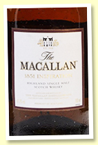 Macallan 1851 'Inspiration' (41.6%, OB, 2010) Macallan 1851 'Inspiration' (41.6%, OB, 2010)