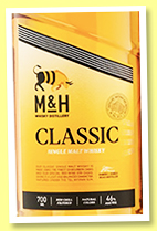 Milk & Honey 'Classic' (46%, OB, Israel, +/-2020) 