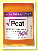 Peat Cubed (57.9%, Elements of Islay, for La Maison du Whisky, 2020) Peat Cubed (57.9%, Elements of Islay, for La Maison du Whisky, 2020)