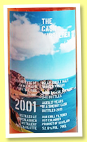 Port Charlotte 17 yo 2001/2019 (52.8%, The Cask Whisperer, Jim McEwan's Private Stock, Sherry cask, cask #834, 340 bottles) Port Charlotte 17 yo 2001/2019 (52.8%, The Cask Whisperer, Jim McEwan's Private Stock, Sherry cask, cask #834, 340 bottles)