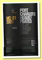 Port Charlotte 2009 'MC:01' (56.3%, OB, 2018) Port Charlotte 2009 'MC:01' (56.3%, OB, 2018)