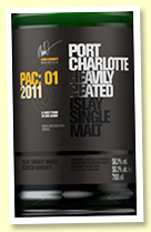 Port Charlotte 8 yo 2011/2021 PAC:01 (56.1%, OB, bourbon & ex-red wine) Port Charlotte 8 yo 2011/2021 PAC:01 (56.1%, OB, bourbon & ex-red wine)