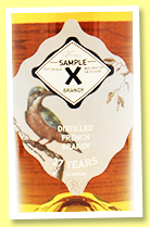 Sample X 27 yo 1993/2021 (46.3%, Kintra Spirits & The Rum Mercenary, French Brandy, 212 bottles) Sample X 27 yo 1993/2021 (46.3%, Kintra Spirits & The Rum Mercenary, French Brandy, 212 bottles)