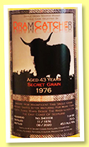 Secret Grain 43 yo 1976/2020 (45.1%, DramCatcher, hogshead, cask #940006) Secret Grain 43 yo 1976/2020 (45.1%, DramCatcher, hogshead, cask #940006)
