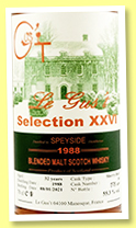Secret Speyside 32 yo 1988/2021 (55.3%, Le Gus't, blended malt, sherry butt, cask #50, 609 bottles) Secret Speyside 32 yo 1988/2021 (55.3%, Le Gus't, blended malt, sherry butt, cask #50, 609 bottles)