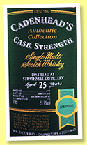 Strathmill 25 yo 1993/2018 (51.9%, Cadenhead, Authentic Collection, bourbon hogshead, 210 bottles) Strathmill 25 yo 1993/2018 (51.9%, Cadenhead, Authentic Collection, bourbon hogshead, 210 bottles)