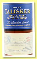 Talisker 2009/2019 'Distillers Edition' (45.8%, OB, TD-S: 5VH) Talisker 2009/2019 'Distillers Edition' (45.8%, OB, TD-S: 5VH)