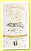 Teaninich 11 yo 2008/2020 (60.4%, The Single Malts of Scotland, Elixir Distillers, hogshead, cask #715790, 313 bottles) Teaninich 11 yo 2008/2020 (60.4%, The Single Malts of Scotland, Elixir Distillers, hogshead, cask #715790, 313 bottles)