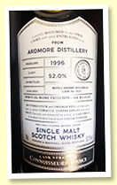 Ardmore 24 yo 1996/2021 (52%, Gordon & MacPhail 'Spiritual home exclusive 6th edition', cask #3515, refill sherry hogshead, 219 bottles)
Ardmore 24 yo 1996/2021 (52%, Gordon & MacPhail 'Spiritual home exclusive 6th edition', cask #3515, refill sherry hogshead, 219 bottles)