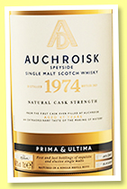 Auchroisk 47 yo 1974/2021 (48.7%, OB, Prima & Ultima, 382 bottles) Auchroisk 47 yo 1974/2021 (48.7%, OB, Prima & Ultima, 382 bottles)