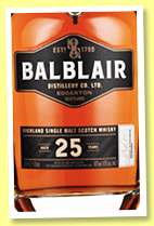 Balblair 25 yo (46%, OB, +/-2021) Balblair 25 yo (46%, OB, +/-2021)