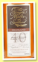 Balblair 40 yo (42.8%, Single Malts of Scotland, hogshead, cask #1346, 152 bottles, +/-2010) Balblair 40 yo (42.8%, Single Malts of Scotland, hogshead, cask #1346, 152 bottles, +/-2010)