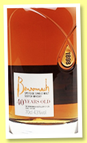 Benromach 40 yo 'Heritage' (43%, OB, 700 bottles, 2019) Benromach 40 yo 'Heritage' (43%, OB, 700 bottles, 2019)