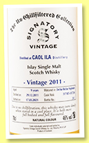 Caol Ila 9 yo 2011/2021 (46%, Signatory Vintage, Un-chillfiltered Collection, hogsheads, casks #317187+317214) Caol Ila 9 yo 2011/2021 (46%, Signatory Vintage, Un-chillfiltered Collection, hogsheads, casks #317187+317214)