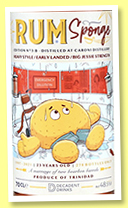 Caroni 23 yo 1997/2021 (48.5%, Rum Sponge, No.3B) Caroni 23 yo 1997/2021 (48.5%, Rum Sponge, No.3B)