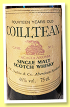 Coilltean 14 yo 'Acacia Aroma' (46%, RW Duthie for Enoteca Creminati Brescia, cask #1, 1989) Coilltean 14 yo 'Acacia Aroma' (46%, RW Duthie for Enoteca Creminati Brescia, cask #1, 1989)