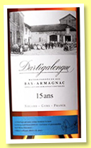 Dartigalongue 15 ans (40%, OB, Bas-Armagnac, 2020) Dartigalongue 15 ans (40%, OB, Bas-Armagnac, 2020)