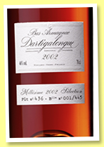 Dartigalongue 2002 (46%, OB, Bas-armagnac, cask #436, 445 bottles, +/-2020?) Dartigalongue 2002 (46%, OB, Bas-armagnac, cask #436, 445 bottles, +/-2020?)