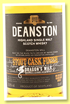 Deanston 'Dragon's Milk' (50.5%, OB, Stout Cask finish, 2019) Deanston 'Dragon's Milk' (50.5%, OB, Stout Cask finish, 2019)