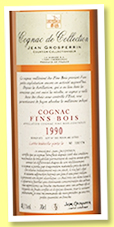Fins Bois 1990 (49%, Grosperrin, L 838, 2021) Fins Bois 1990 (49%, Grosperrin, L 838, 2021)